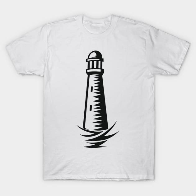 Lighthouse T-Shirt by Whatastory